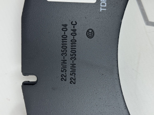 Колодка тормозная задняя SHACMAN X6000 ORIGINAL